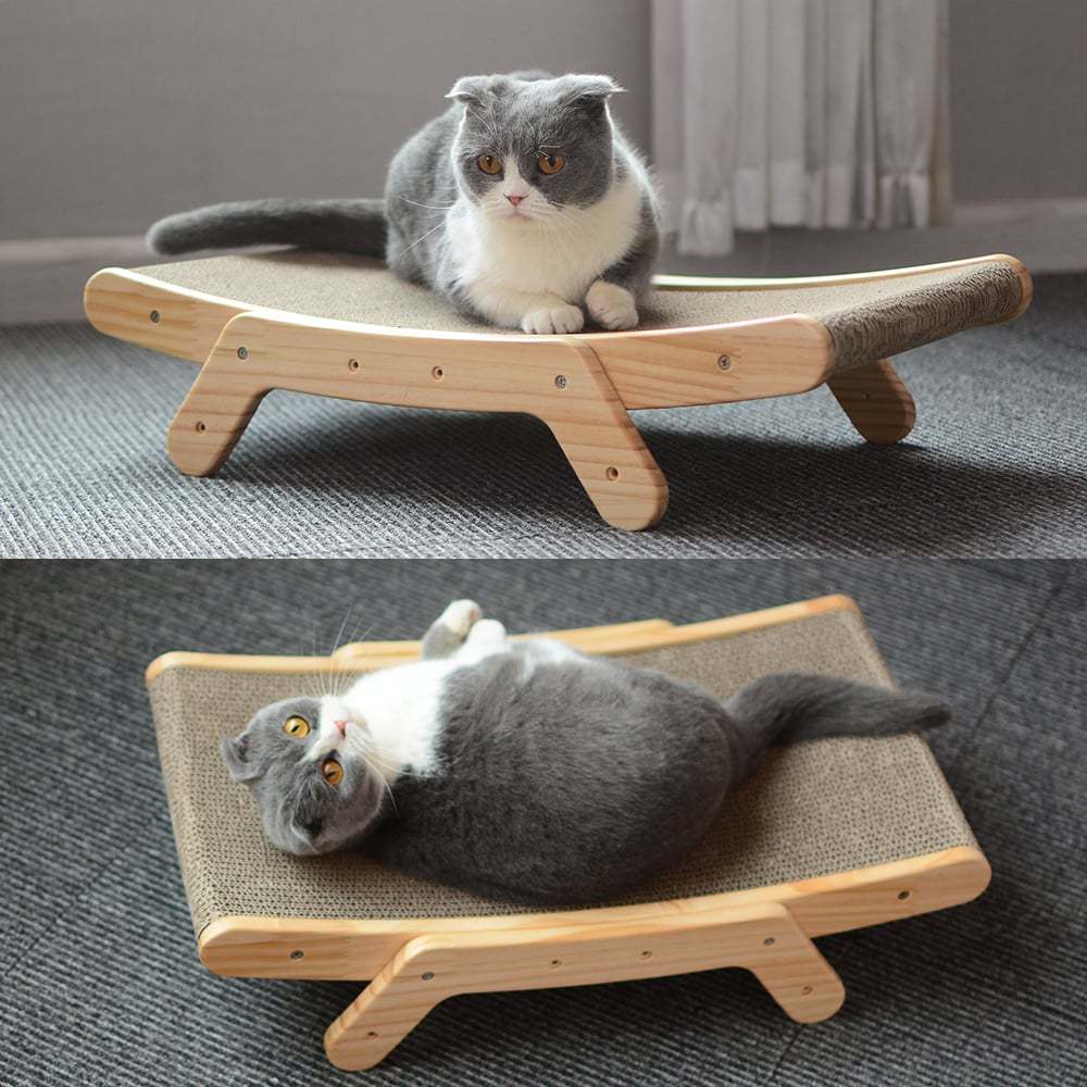 Deformation Cat Bed Vertical Corrugated Paper Grinding Claw Toy Replaceable Core Pet Products - Imagen 2
