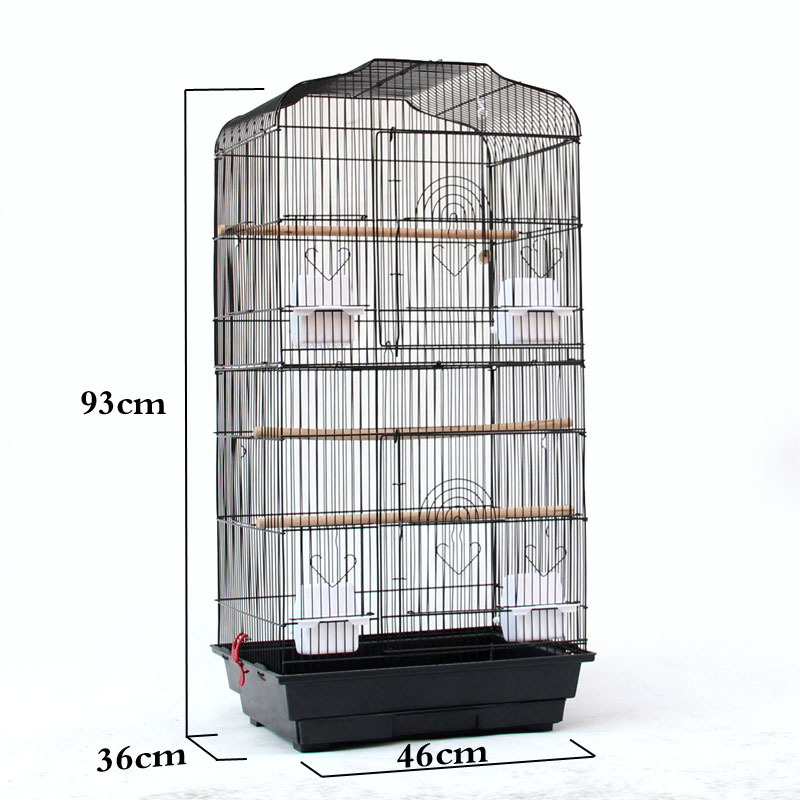 Portable Pet Display Wire Bird Parrot Cage - Imagen 4