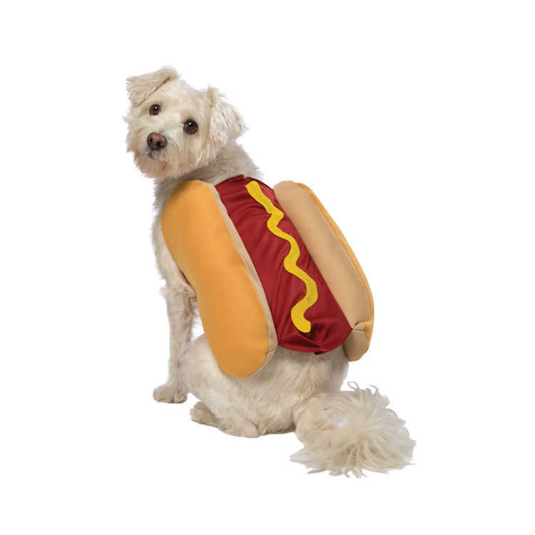 Funny Halloween Costumes For Dogs Puppy Pet Clothing Hot Dog Design Dog Clothes Pet Apparel Dressing Up Cat Party Costume Suit - Imagen 4