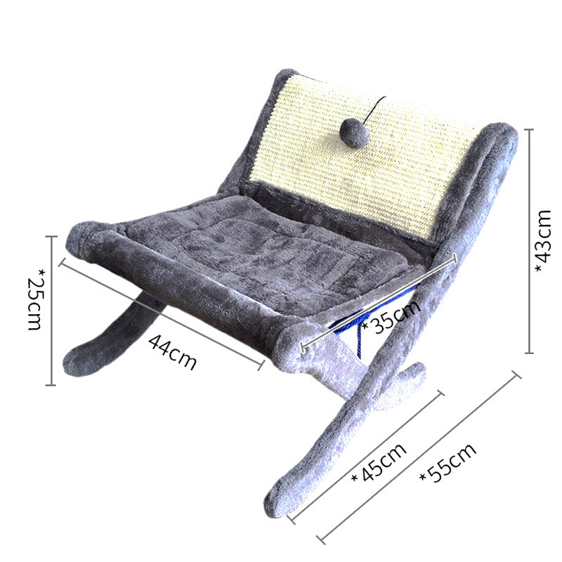 Pet Cat Sofa Bed Sunbathing Chair - Imagen 3