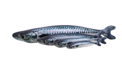 Creative Catnip Fish Pet Plush Toy Fish Cat Pillow - Imagen 10