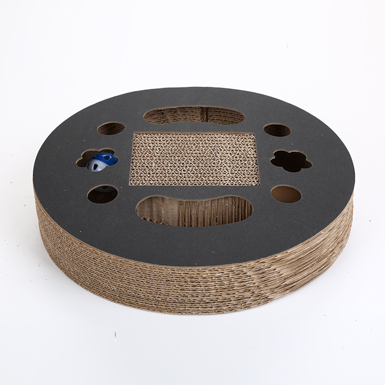 Corrugated cat scratch board cat toy - Imagen 4