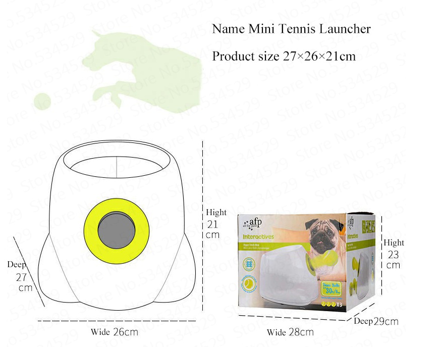 Dog Pet Automatic Interactive Ball Launcher - Imagen 6