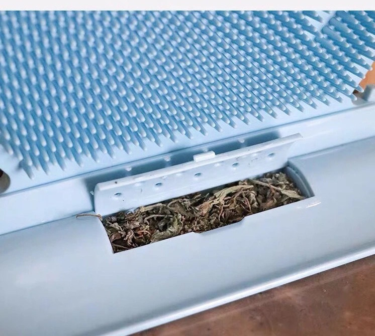 Cat Self Massage Brush Grooming Toy with Catnip Wall Corner Cat Self Groomer Shed Hair Removal Comb Cat Itching Brush Massage - Imagen 8