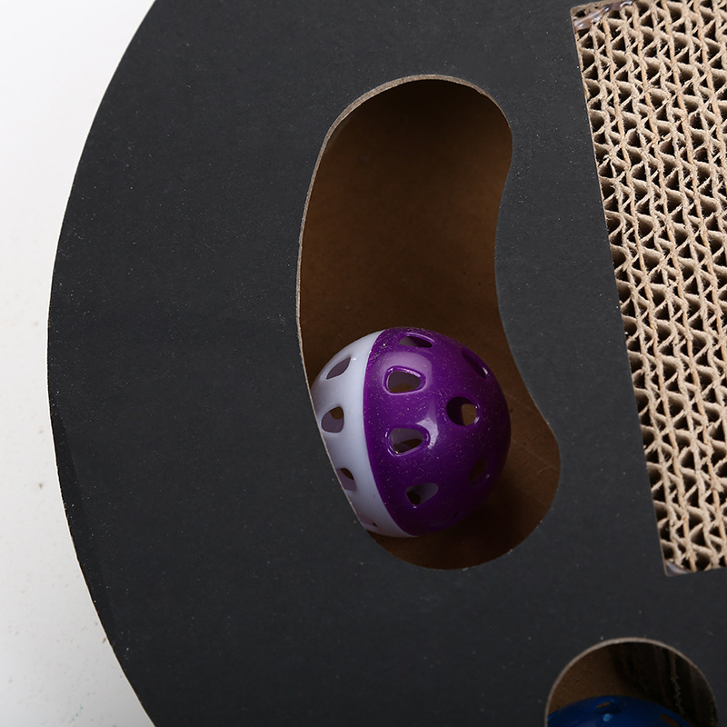 Corrugated cat scratch board cat toy - Imagen 3