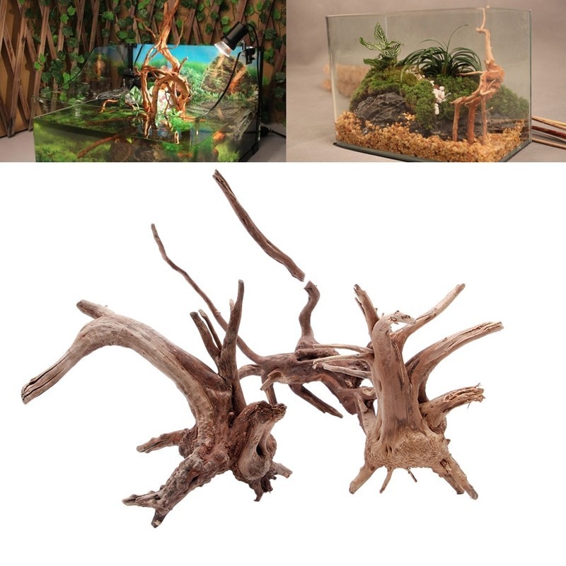 Fish tank decoration sunken tree root landscaping wood - Imagen 5