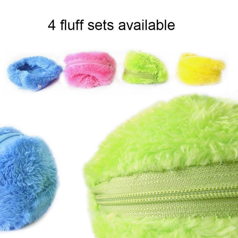 Juguete Eléctrico para Mascotas – Bola Automática de Felpa - Imagen 3