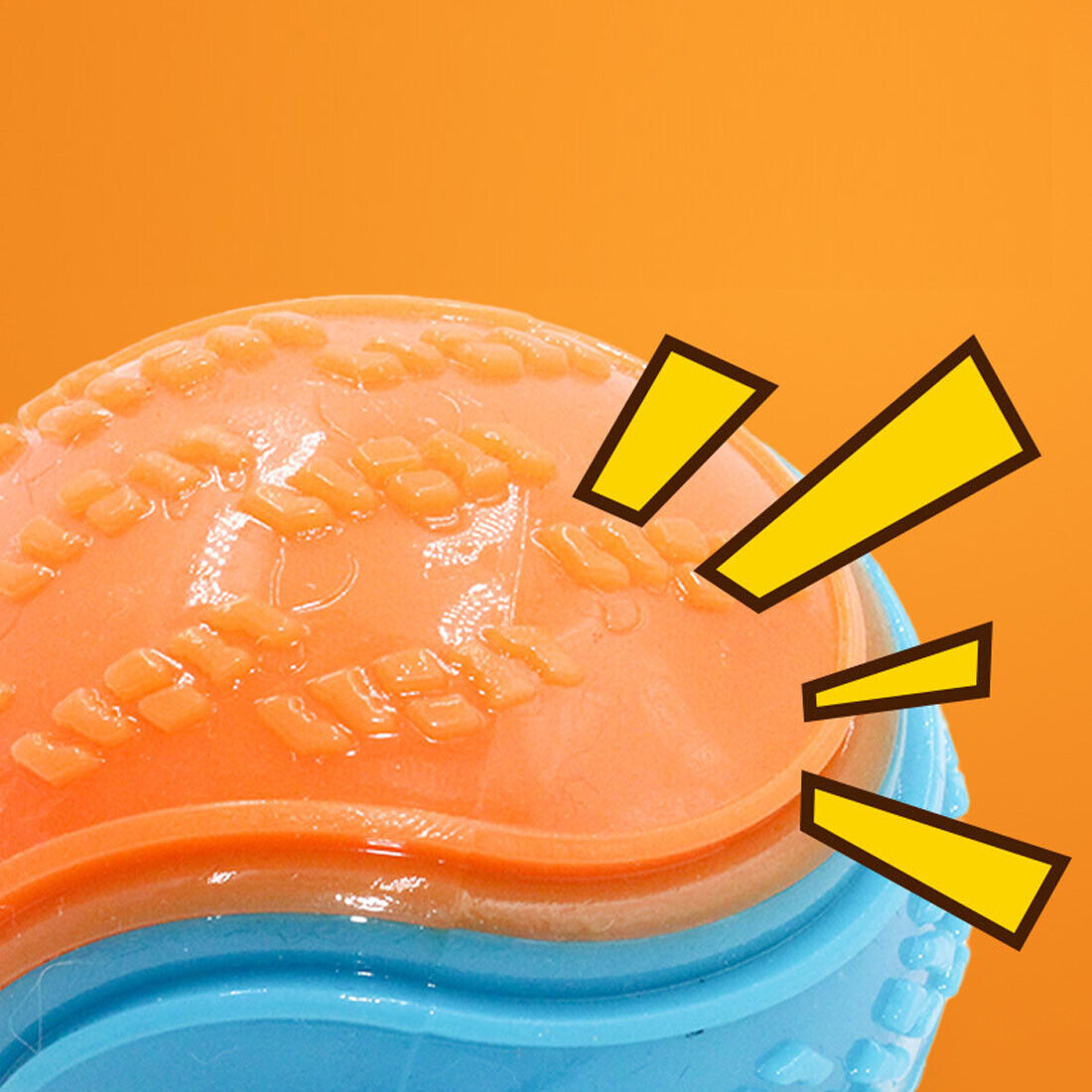 Juego duradero de 8 pelotas para perro Scooby-Doo con sonido, limpiadoras de dientes e interactivas - Imagen 6