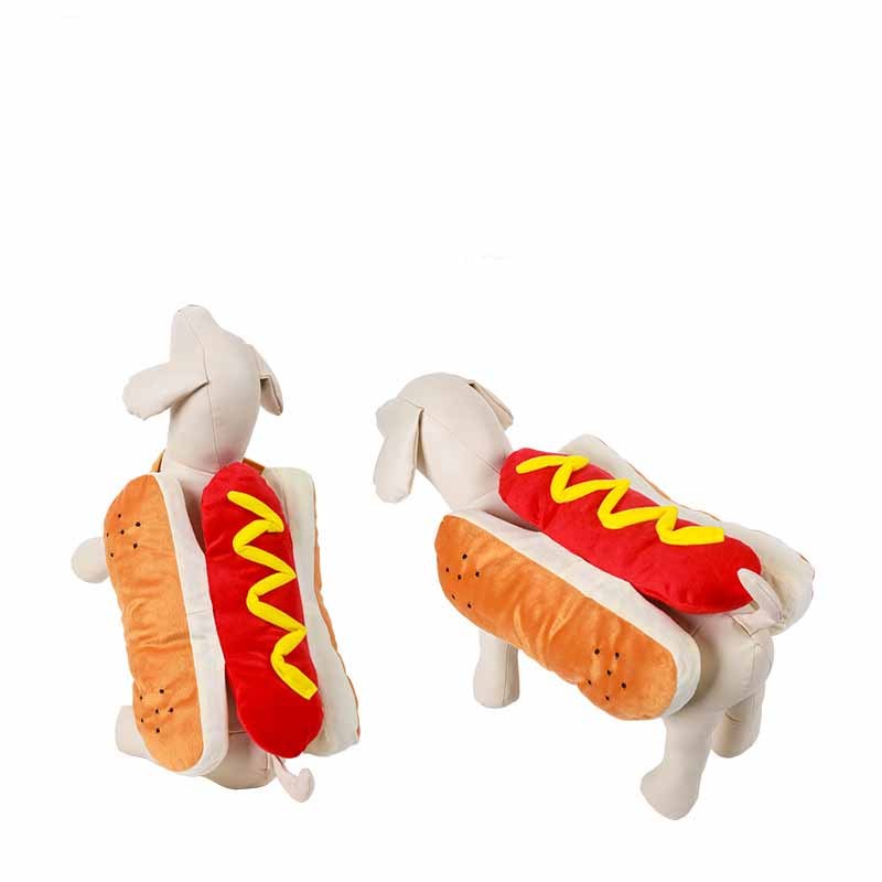 Funny Halloween Costumes For Dogs Puppy Pet Clothing Hot Dog Design Dog Clothes Pet Apparel Dressing Up Cat Party Costume Suit - Imagen 6