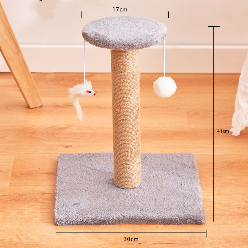 Cat Scratcher Sisal Vertical Durable Non-dandruff Anti-scratch Toy Cat Supplies - Imagen 5