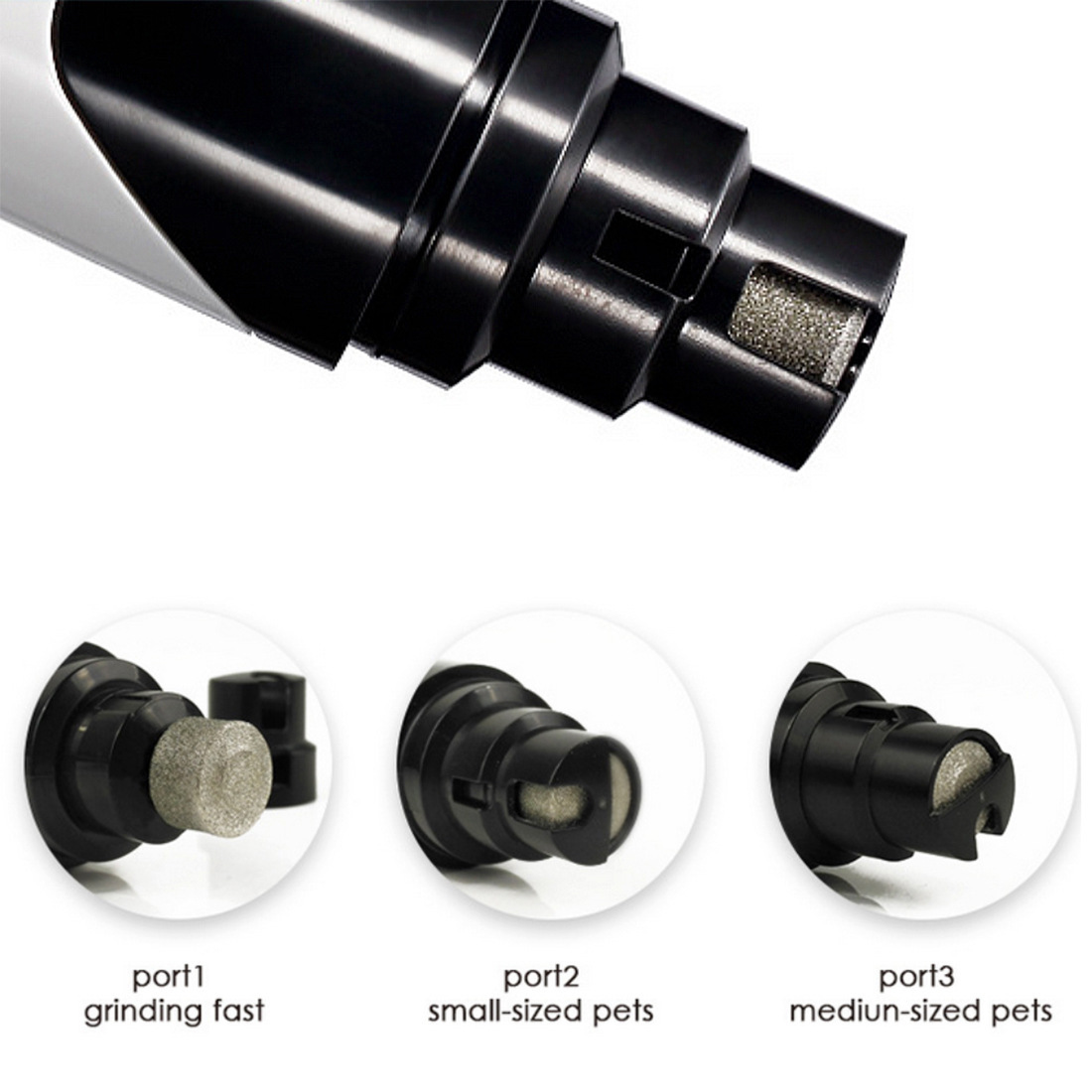 Cortauñas Automático para Mascotas — Lima Eléctrica para Manicura de Perros y Gatos - Imagen 5
