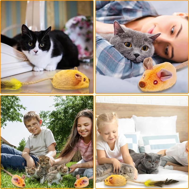 Ratón con luces LED con movimiento automático y sonido - Imagen 6