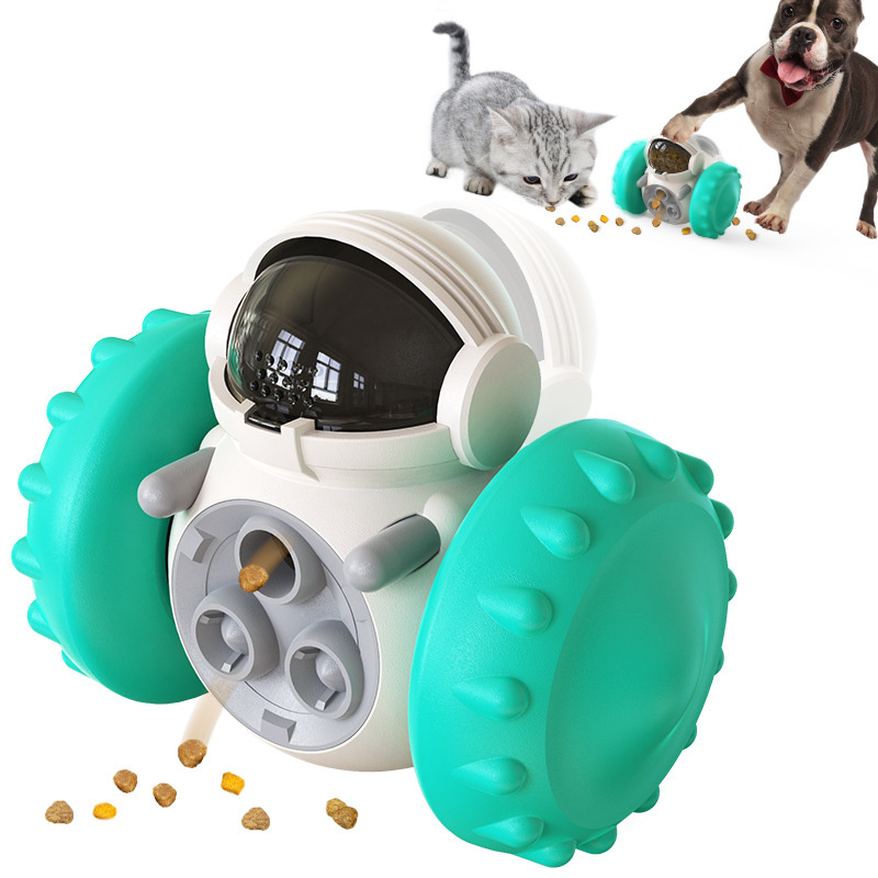Cat And Dog Toys Slow Food Interactive Balance Car Multifunctional Fun Development Smart Pet Feeding Dog Toy Car Pets Products - Imagen 3