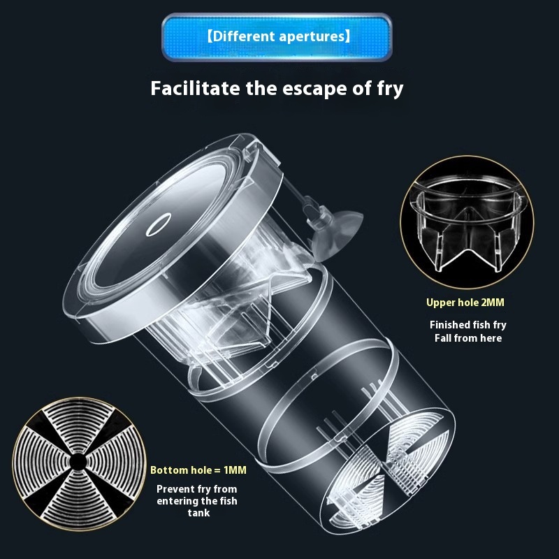 Fish Tank Incubator Breeding Box Acrylic Isolation Box