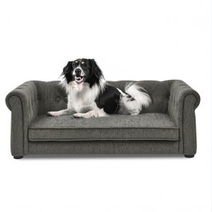 Elegant Rectangular Pet Bed Suitable For Medium And Large Dogs