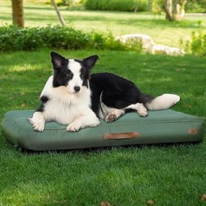Medium Dog Outdoor Removable And Washable Inflatable Waterproof And Non-slip Dog Bed Summer Pet Travel Mat