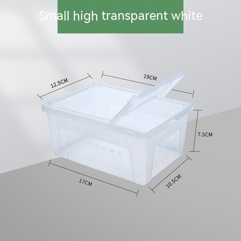 Caja de alimentación para gusanos de seda – Recipiente para mascotas y tortugas - Imagen 3