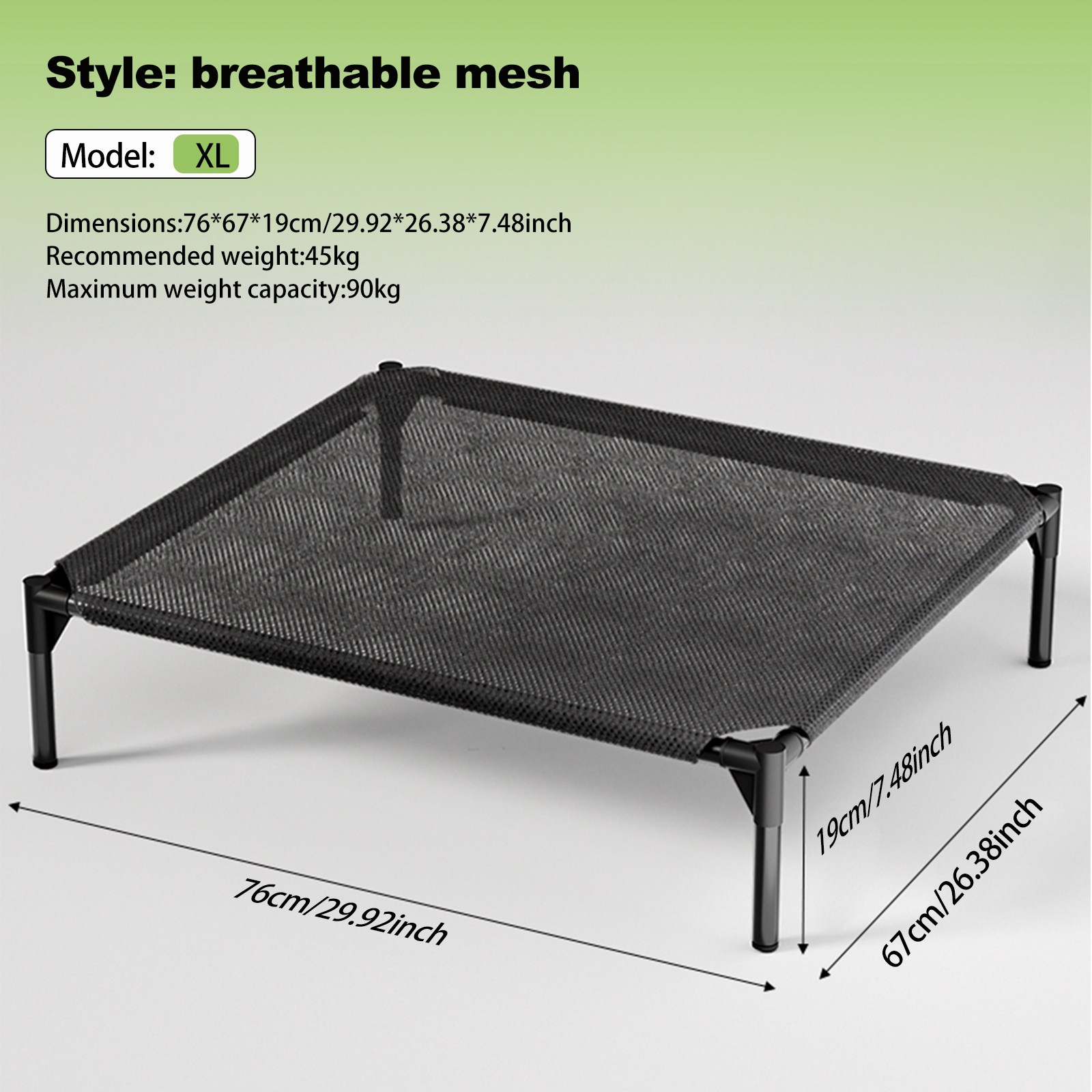 The Bi-material Pet Bed Is Of Your Choice,The Detachable Design Of The Oxford Cloth And Breathable Mesh Pet Bed Combines The Characteristics Of Breathable, Waterproof And Odorless To Create A Comforta - Imagen 4