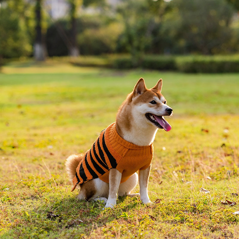 Halloween Dog Sweaters Pet Costume Teddy Warm Leisure Sweater Cosplay Clothes For Dogs Pets Outfits - Imagen 3