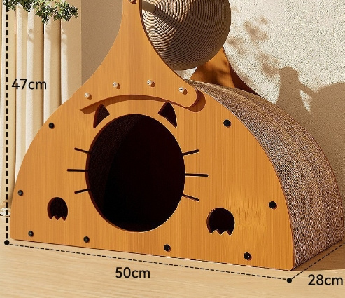 Creative Sisal Mat That Won't Shed Crumbs Cat Scratch Board - Imagen 7