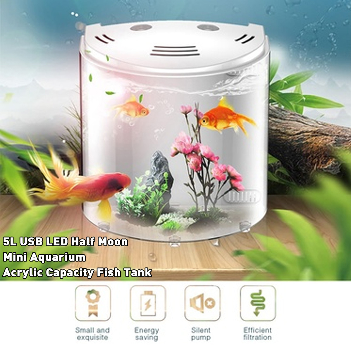 Ecological acrylic fish tank - Imagen 4