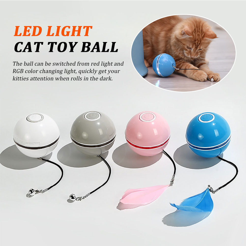 Colorful LED Laser Funny Cat Ball - Imagen 5