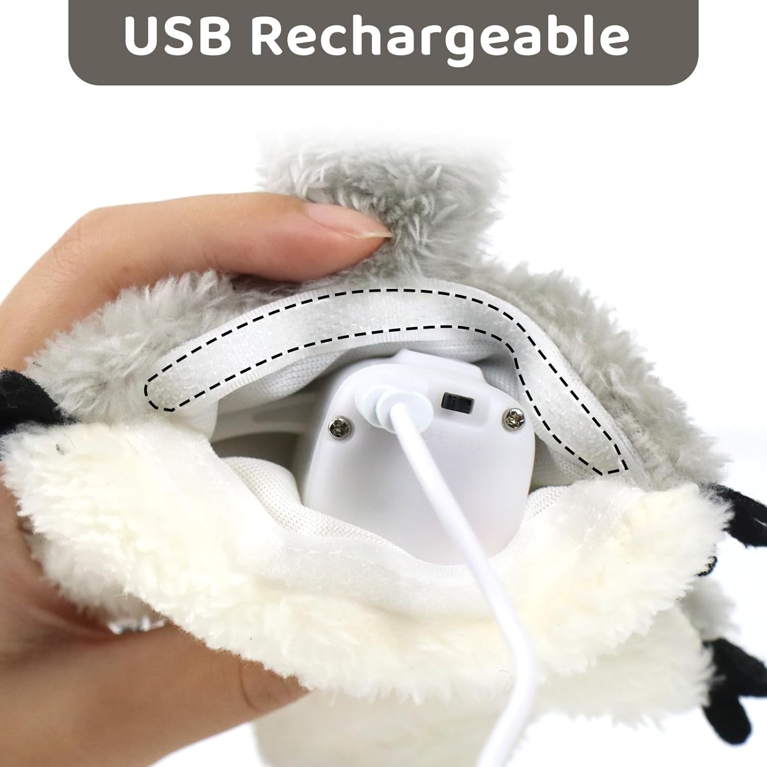 Juguete de Gato con Catnip en Forma de Ardilla Aleteadora - Imagen 4