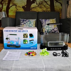 Mini Acuario de Escritorio USB