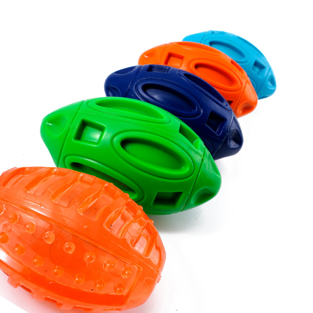 Juguete para perros en forma de balón de rugby - Imagen 7