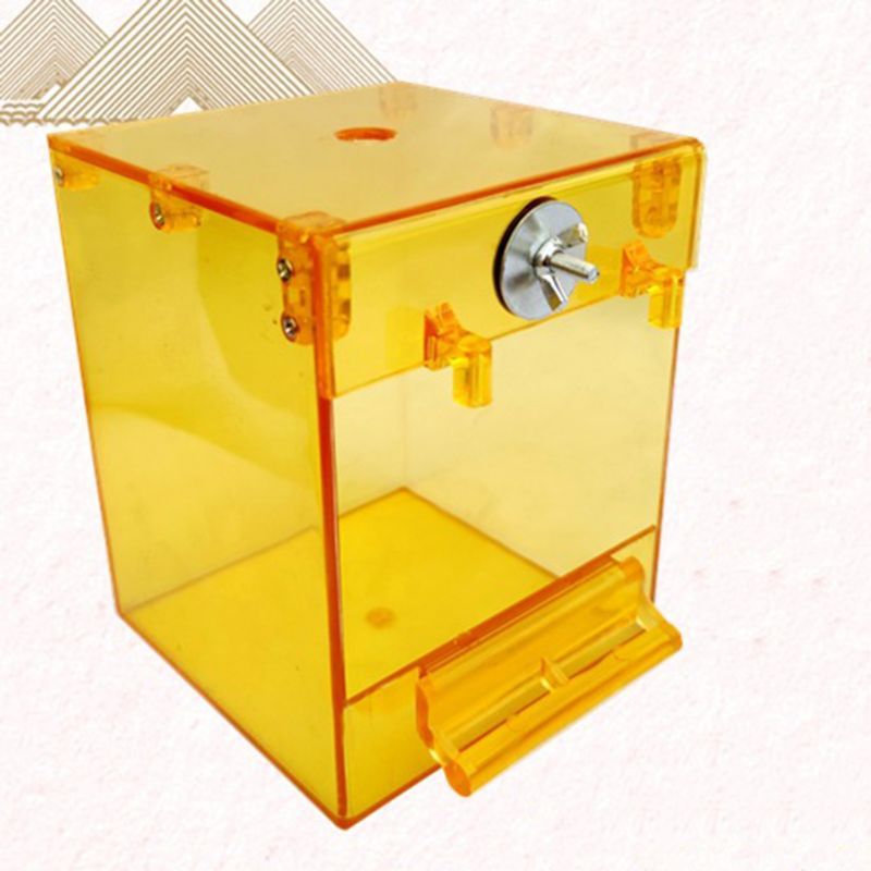 External Bird Bath Transparent Bath Square Basin Bird Supplies Pet Supplies - Imagen 6