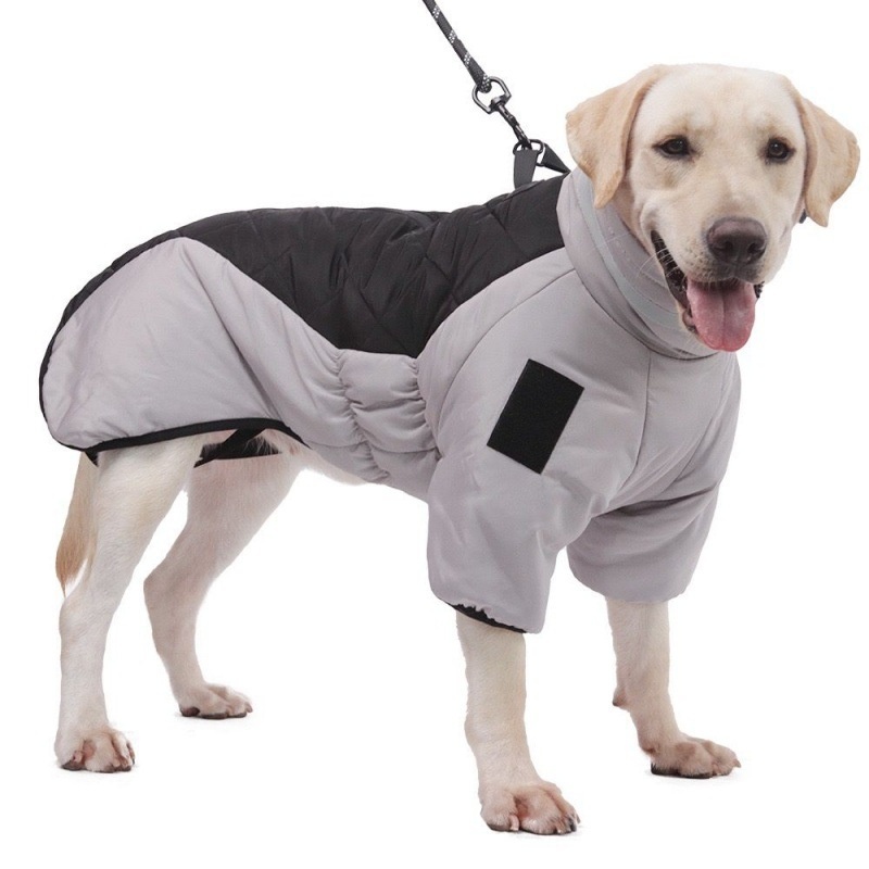 New Winter Dog Coat Waterproof Pet Clothes For Medum Large Dogs Warm Thicken Dog Vest Custome Labrador Jacket - Imagen 2
