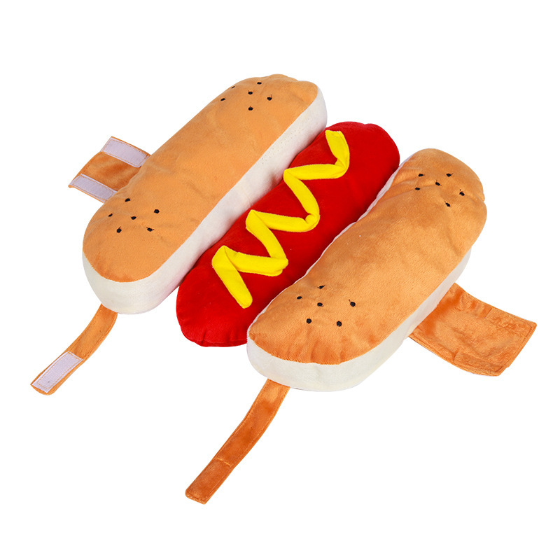 Funny Halloween Costumes For Dogs Puppy Pet Clothing Hot Dog Design Dog Clothes Pet Apparel Dressing Up Cat Party Costume Suit - Imagen 8