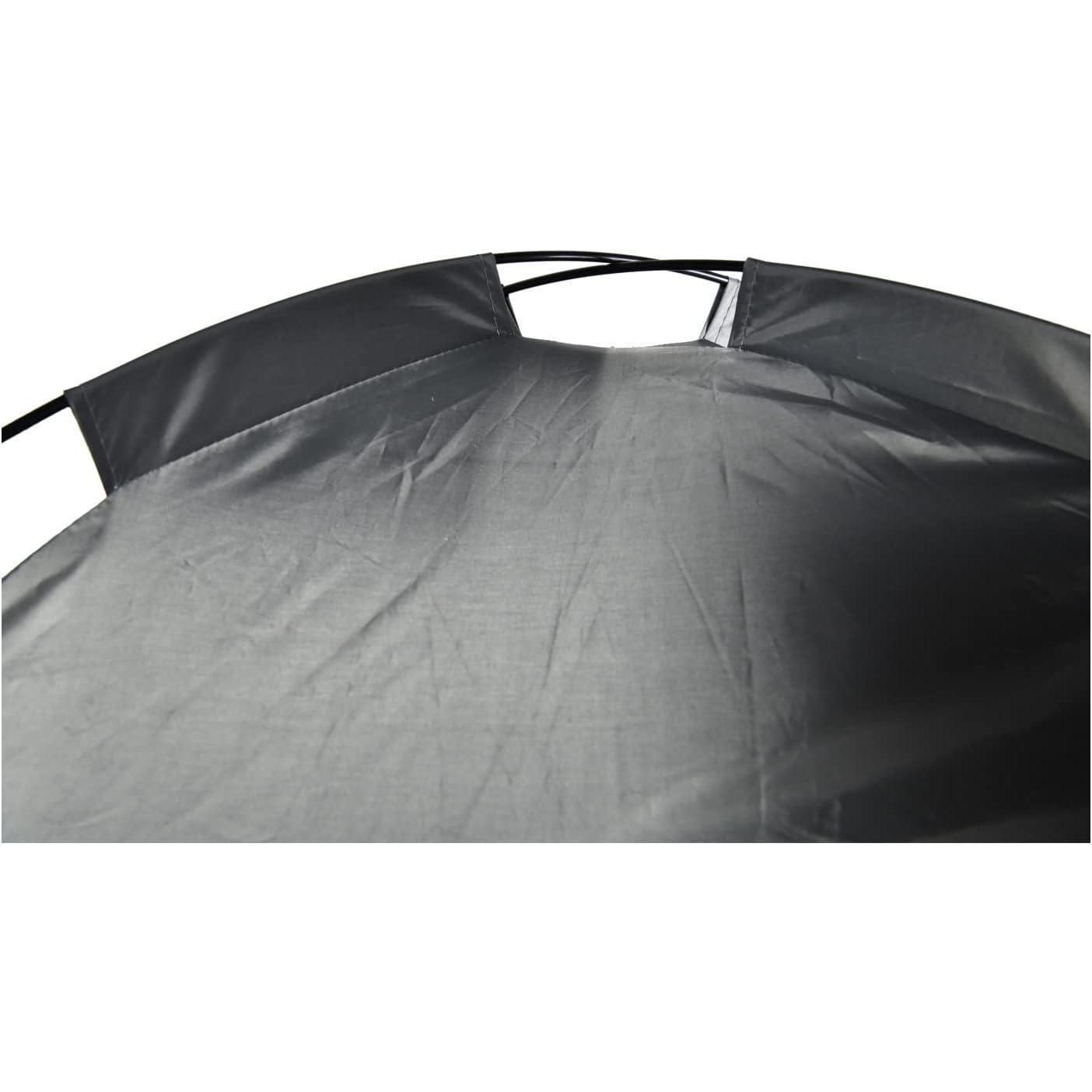 Outdoor Portable Grey Pet Dog Bed With Awning - Imagen 4