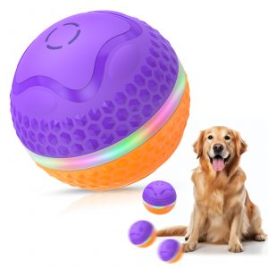 Juguete Interactivo para Perros – Pelota Automática con Movimiento y Luz LED