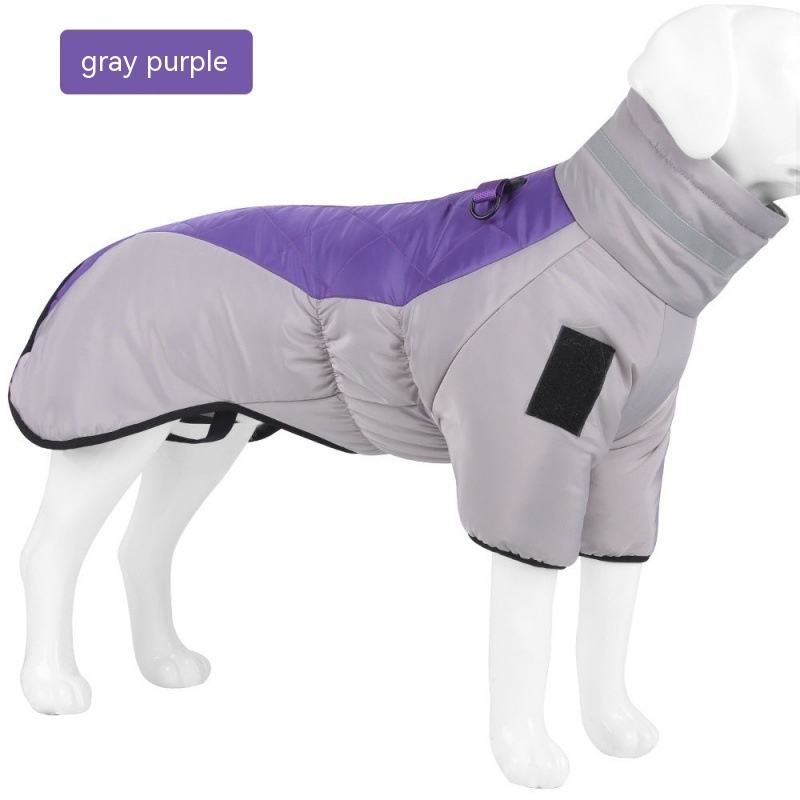 New Winter Dog Coat Waterproof Pet Clothes For Medum Large Dogs Warm Thicken Dog Vest Custome Labrador Jacket - Imagen 9