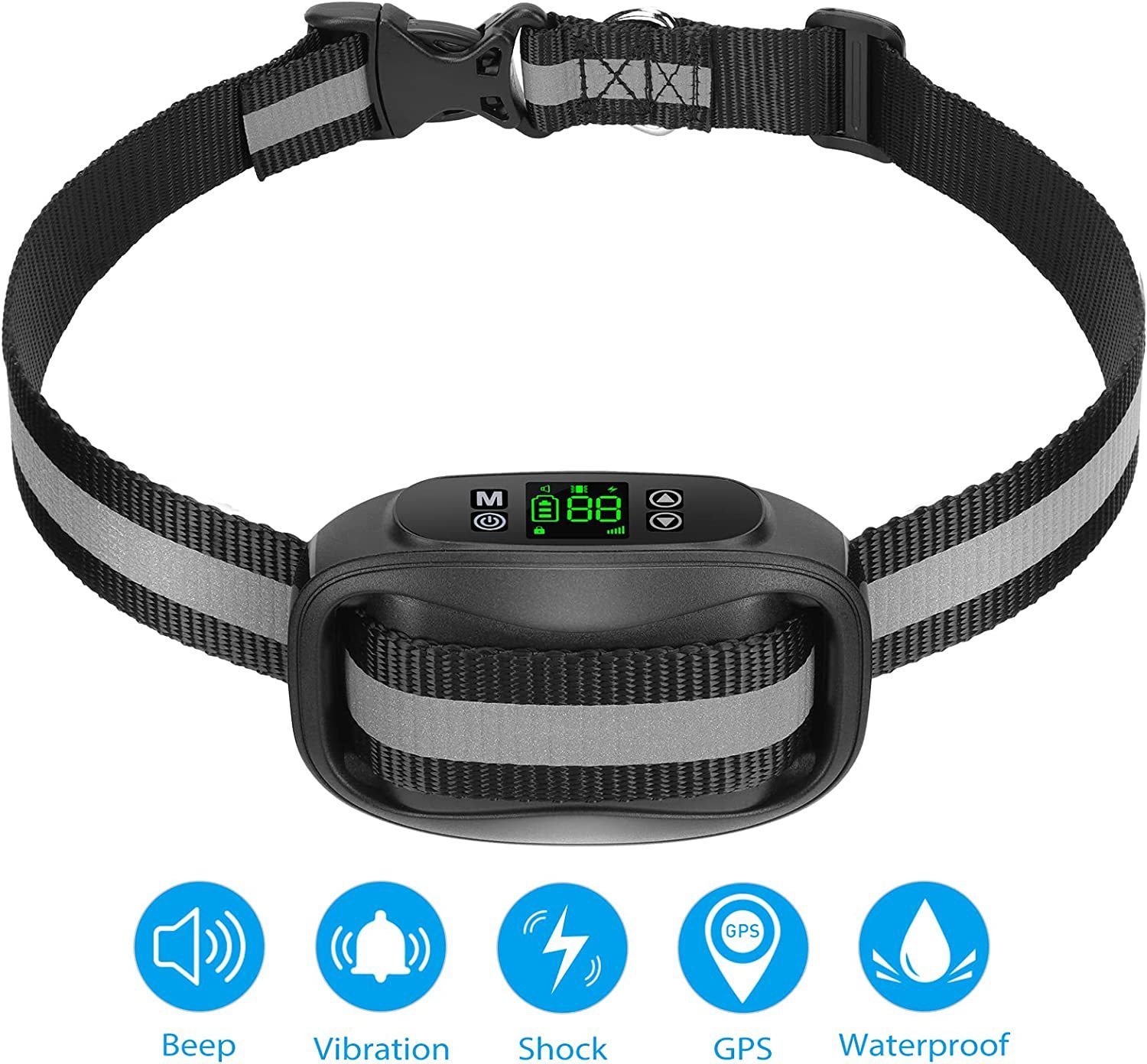 Trainer Electrónico para Perros con GPS y Control de Ladridos Inalámbrico