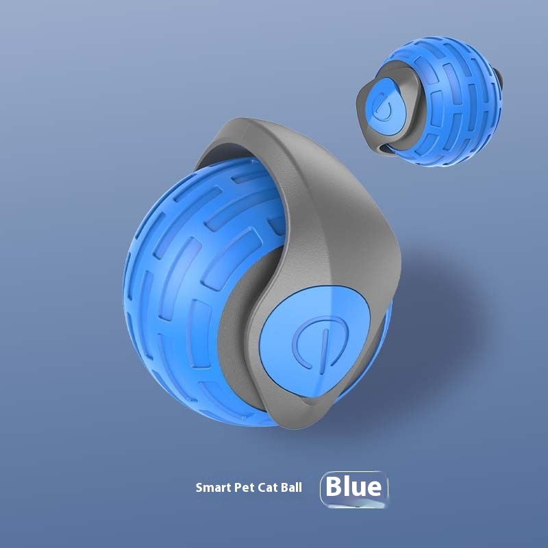 Bola automática eléctrica rodante para gatos - Imagen 8