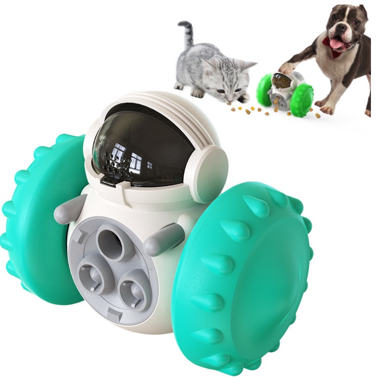 Cat And Dog Toys Slow Food Interactive Balance Car Multifunctional Fun Development Smart Pet Feeding Dog Toy Car Pets Products - Imagen 4