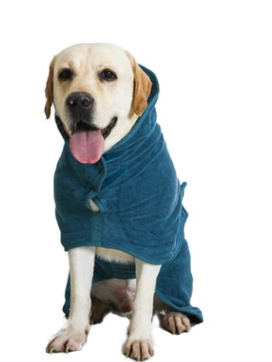 Absorbent Pet Bathrobe With Waist-wrapped Microfiber - Imagen 8
