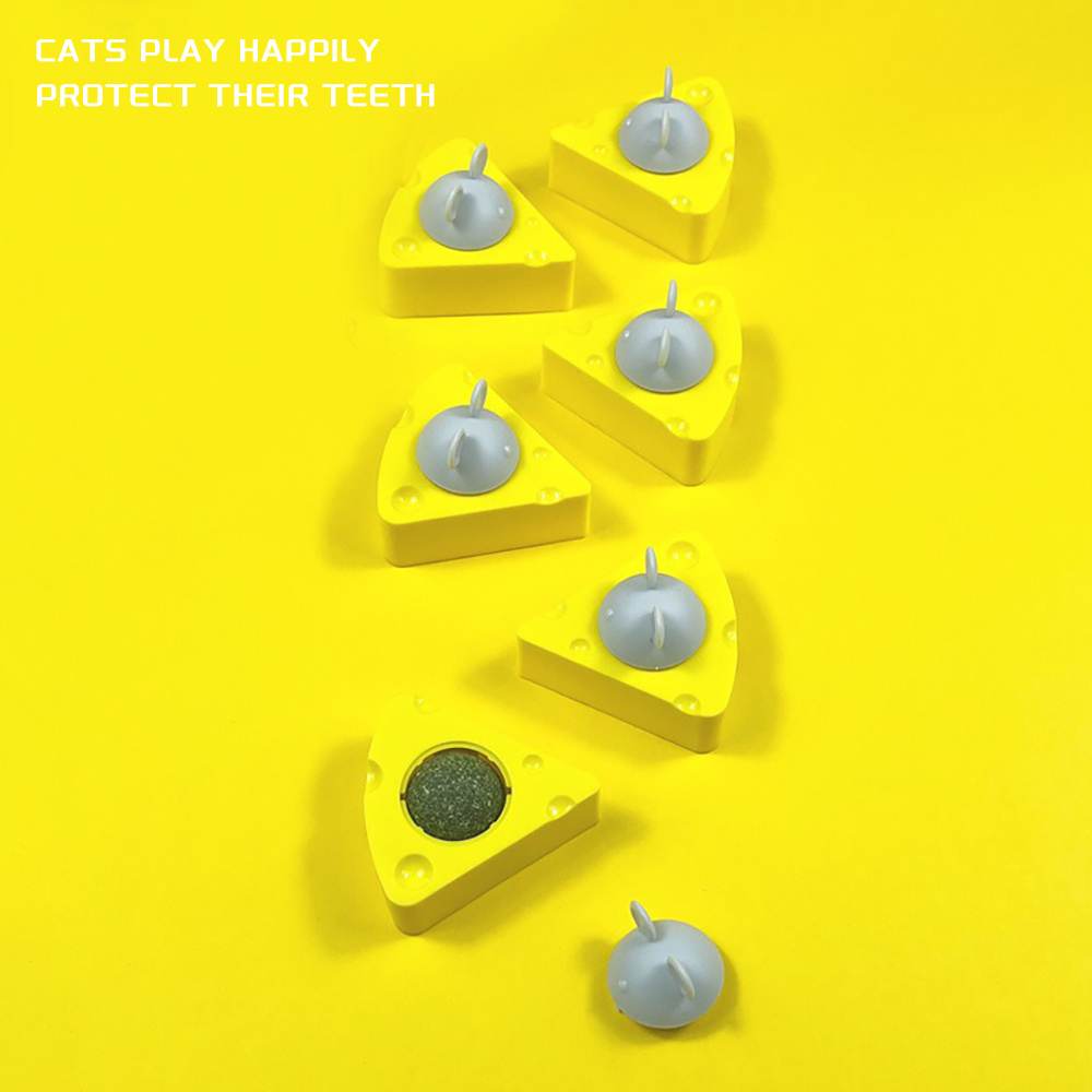 Juguete para gato con hierba gatera – Bolas de queso naturales y comestibles - Imagen 4