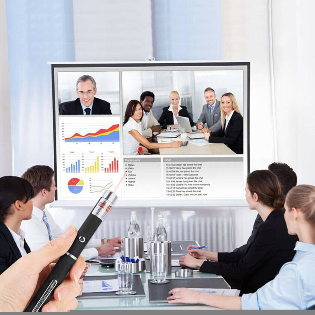 650nm Red Laser Pointer Pen Light Visible Single Beam AAA Lazer Torch 10PCS 9900 Miles Mini Small Teaching Pen Light Pet Toys - Imagen 6