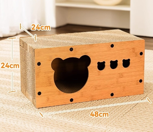 Creative Sisal Mat That Won't Shed Crumbs Cat Scratch Board - Imagen 4