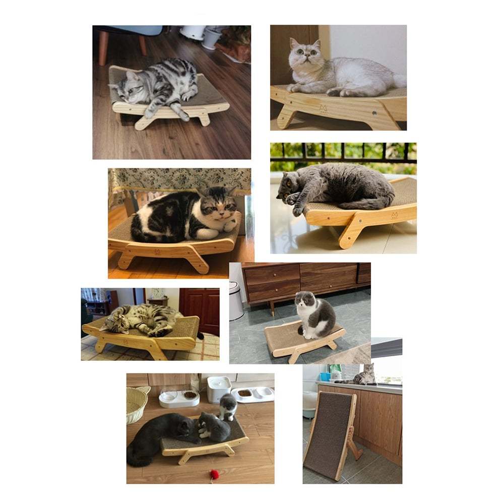 Deformation Cat Bed Vertical Corrugated Paper Grinding Claw Toy Replaceable Core Pet Products - Imagen 7
