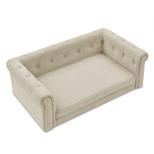 Elegant Rectangular Pet Bed For Medium And Large Dogs - Imagen 8
