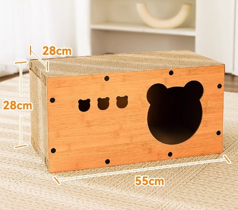 Creative Sisal Mat That Won't Shed Crumbs Cat Scratch Board - Imagen 3