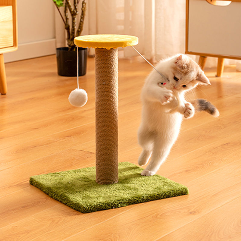 Cat Scratcher Sisal Vertical Durable Non-dandruff Anti-scratch Toy Cat Supplies - Imagen 9