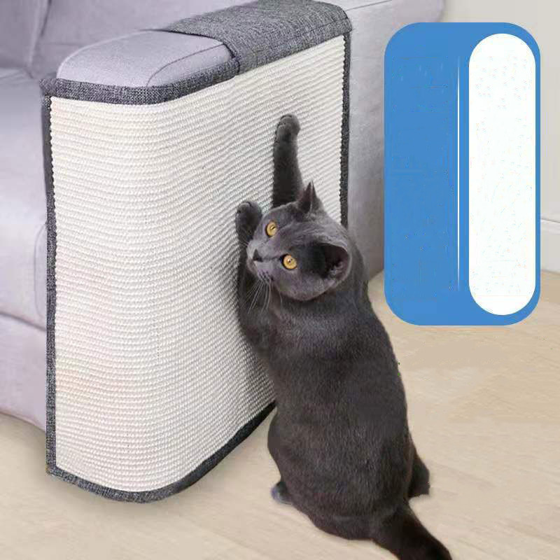 Pet Cat Large Claw Sharpener Cat Claw Sisal Mat - Imagen 7