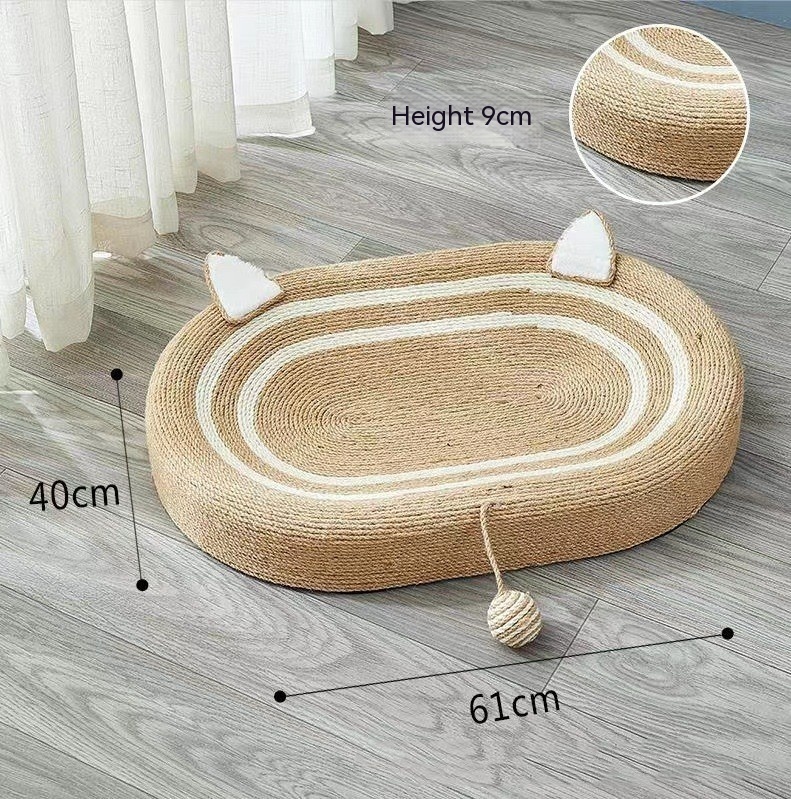 Cat Scratch Board Sisal Cat Scratch Basin - Imagen 7