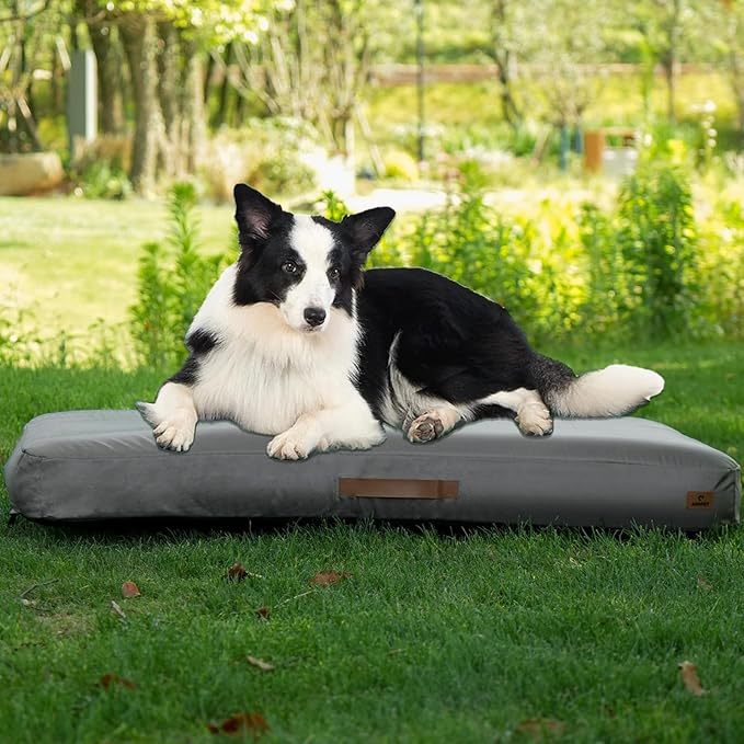 Medium Dog Outdoor Removable And Washable Inflatable Waterproof And Non-slip Dog Bed Summer Pet Travel Mat - Imagen 9