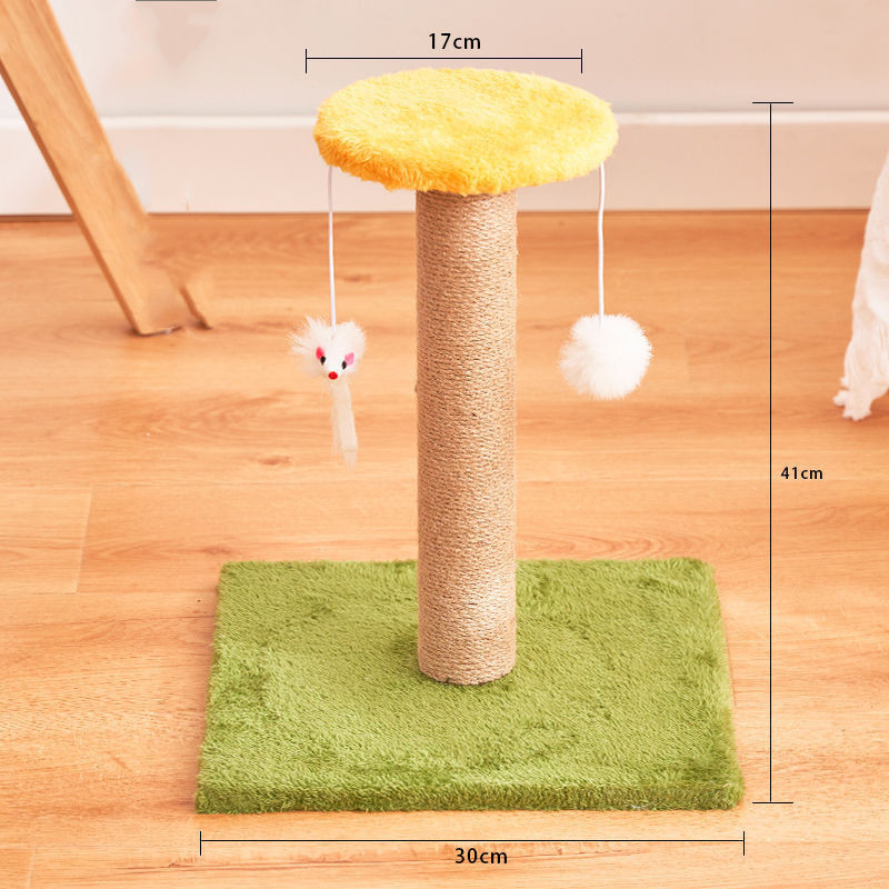 Cat Scratcher Sisal Vertical Durable Non-dandruff Anti-scratch Toy Cat Supplies - Imagen 6